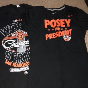 Women’s giants t shirt